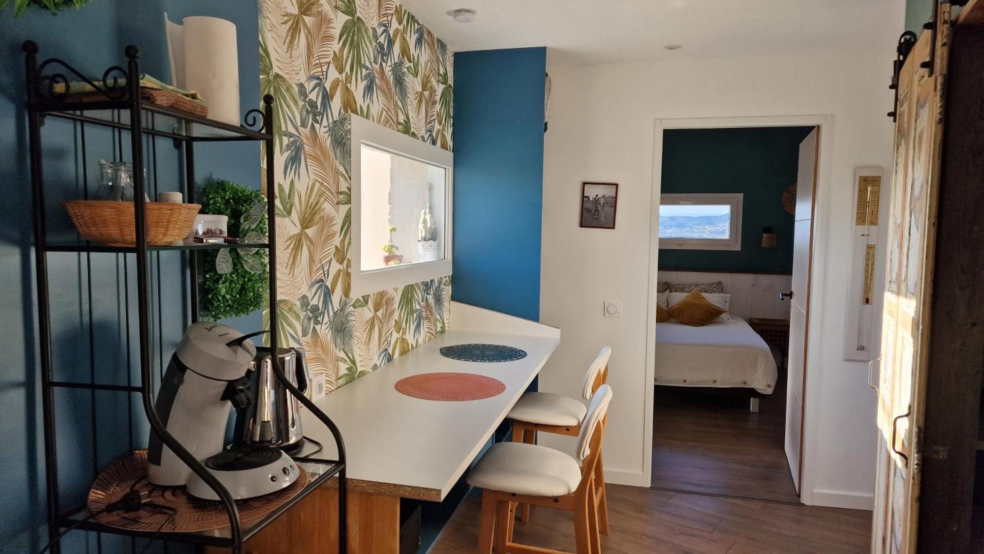Reve D'Escapade Chambre Avec Vue Sublime Sur Les Cevennes Ardechoises Barjac  Exterior foto